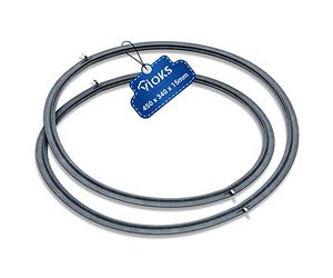 VIOKS Joint Porte Four pour Bosch 00754066 Pièce de Rechange en Caoutchouc pour Four Encastrable et Cuisinière