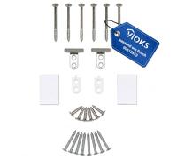 VIOKS Kit de fixation de rechange pour lave-vaisselle Bosch 00612653 612653 | Support de fixation pour plinthe décorative, kit de fixation au sol, pour plinthe de lave-vaisselle