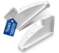 VIOKS Kit de support gauche et droit de rechange pour porte de réfrigérateur Liеbherr 9193353 7436004 + 7433698 9193354 - Support de porte de réfrigérateur - Support de porte pour compartiment à
