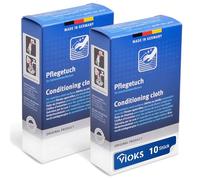 VIOKS Lot de 10 chiffons d'entretien pour surfaces en acier inoxydable Bosch 00311944 Protect en acier inoxydable pour four