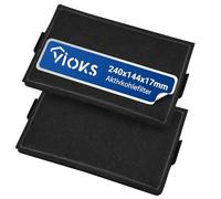 VIOKS Lot de 2 filtres à charbon actif pour hotte Miele 9231860 DKF 19 et hotte aspirante Miele