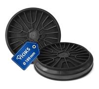 VIOKS Lot de 2 filtres à charbon de rechange pour Bosch Siеmens 796390 00796390 00743169 DHZ5276 DHZ5275 Z5138X1 LZ52751 - Filtre à charbon actif - Diamètre : 189 mm