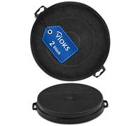 VIOKS Lot de 2 filtres à charbon de rechange pour hotte aspirante Bosch 00353121 - 210 mm - Neff Bosch Balay Elica Siemens