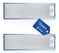 VIOKS Lot de 2 filtres à graisse de rechange pour hotte aspirante AEG 405534414/9