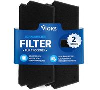 VIOKS Lot de 2 filtres en éponge pour poignée EasyCleanFilter de rechange pour sèche-linge Bosch 12022801 - Filtre en mousse - Filtre à socle - Tapis filtrant pour sèche-linge Bosch Siemеns - Pompe à