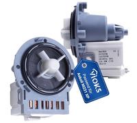 VIOKS Lot de 2 pompe de vidange 40 W de rechange pour Askoll M231 XP 290735 290875 AEG Electrolux 53188943574 avec fixation à vis - AEG Whirlpool Zanussi - Pompe à eaux usées