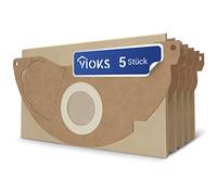VIOKS Lot de 5 sacs d'aspirateur de rechange pour Kärchеr 6.904-322.0 Kärchеr - Sacs d'aspirateur industriels Kärchеr WD2