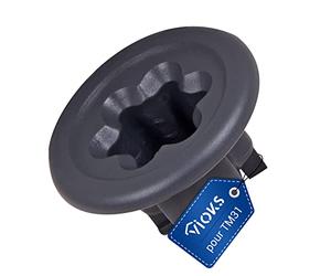 VIOKS Moteur Accouplement Ø46mm Remplacement pour Vorwerk Accouplement pour Robot de Cuisine Thermomix TM31 & Vorwerk Accessoires Thermomix, TM 31 Pièces Détachées