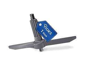 VIOKS Pales de sculpture en continu de rechange pour accessoires Bosch MUM 10000314 Axe d'entraînement pour robot de cuisine Bosch MUM - MUZ9vl1