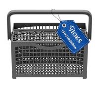 VIOKS Panier à couverts universel divisible pour lave-vaisselle 133 x 138 x 260 mm Pièce de rechange pour lave-vaisselle Bauknecht, Bosch, Whirlpool