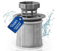 VIOKS Passoire pour lave-vaisselle, passoire à mailles fines avec filtre, ensemble comprenant une passoire et des filtres de rechange, compatible avec Bosch Siemens 00427903 427903
