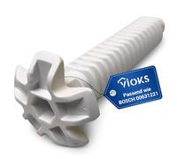 VIOKS Pied de réglage avant de rechange pour lave-vaisselle Bosch 00631221 - 105 mm - Pour lave-vaisselle iQ100 iQ300 iQ500 iQ700 StudioLine Extralasse PerfectDry Avantixx Logixx HydroStar