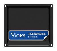 VIOKS Plaque de cuisson 42 x 37 cm de rechange pour four AEG Electrolux 353193922/5 - Plaque de cuisson profonde pour four Zanussi AEG