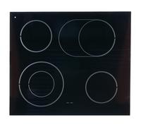 VIOKS Plaque vitrocéramique, de rechange, pour Gorenje 480884, en verre, pour plaque de cuisson, sans cadre, avec deux rails de fixation, pour cuisinière Gorenje 479347 ECD620SC et 514115 ECD620XOT