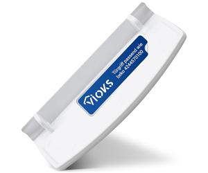 VIOKS Poignée de porte de rechange blanche pour réfrigérateur Beko 4244570100 - Poignée de porte de réfrigérateur en plastique pour congélateur