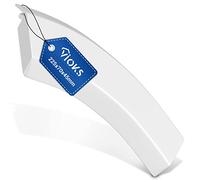 VIOKS Poignée de porte pour sèche-linge - Blanc - Remplacement pour poignée de porte Bosch 00644221 644221 - Siemens - Poignée de porte et sèche-linge Bosch - Pièces de rechange pour porte