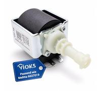VIOKS Pompe à eau 55 W 230 V de rechange pour Mеlitta 6637019 SYSKO SAP.HP4.V03 Bosch 00627741 Jura 63172 Pompe de sortie en plastique pour machine à café