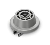 VIOKS Roulette de rechange pour panier inférieur Bosch 00611475 avec porte-rouleau 15 x 34 x 34 mm - Accessoire pour panier inférieur de lave-vaisselle
