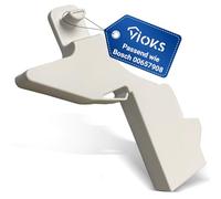 VIOKS Support droit de rechange pour porte de réfrigérateur Bosch Siеmens Neff 00657908 - Pour porte de réfrigérateur et congélateur - Pour porte de congélateur 3GF CE7 GSD GSN GS5 GS7 GSNF -