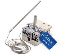 VIOKS Thermostat 50-320 °C pour remplacement du four pour EGO 5518062050 et pièces de rechange pour Zankar/Accessoires de four AEG/JUNO / Thermostat Bosch / Küppersbusch Cuisinière avec accessoires de