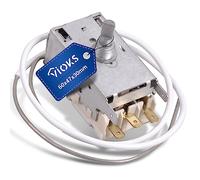 VIOKS Thermostat de rechange pour réfrigérateur Ranco K59-l2622 600 mm Tube capillaire 3 x 4,8 mm pour réfrigérateur Küppersbusch Liebherr