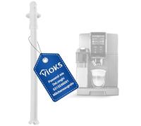 VIOKS Tuyau d'aspiration de lait, 153 mm, de rechange, pour tuyau à lait DeLonghi 5313246091, transparent, pour machine à café automatique Dinamica Plus et PrimaDonna S Evo/Class/Elite