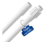 VIOKS Tuyau de vidange pour machine à laver A+ de rechange Whirlpool 481253029113 Bauknecht Machine à laver Bauknecht Pièces de rechange 22/24Ømm