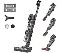 VIOLA Aspirateur Balai sans Fil, Lumière pour Matelas et Sofa, Puissant 600W, Tapis, Sols, Poils d'animaux