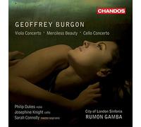 Geoffrey Burgon – Concerto pour alto · Merciless Beauty · Concerto pour violoncelle – CD – NAXOS