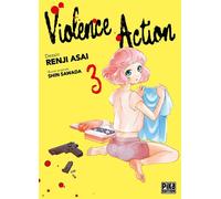 Shin Sawada (auteur), Renji Asai (dessinateur) – Violence Action T03 – Broché – Pika Edition