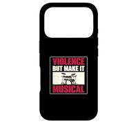 Violence But Make It Musicien Batteur Musicien Coque pour iPhone 17 Pro