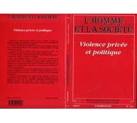 Violence privee et politique Tome 119 - Collectif - L'harmattan - broché - Livre