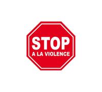 Violence Stop - 15x15cm - Sticker/Autocollant