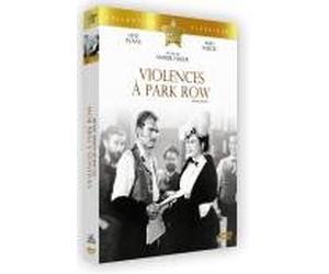 Violences à Park Row DVD Collection Hollywood Legends Samuel Fuller
