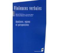 Violences verbales - Pur - Presses Universitaires Rennes - broché - Essai