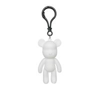 Violent Bear Keychain Sculpture,Graffiti Figure,Animal,Uae Pigment,Handmade Toy,Bearbrick,Vinyl Keychain,Decor,Gift Statue - Type 6.5cm