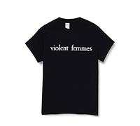 Violent Femmes - T-Shirt # L Unisex Black # White Vintage Logo [Import]