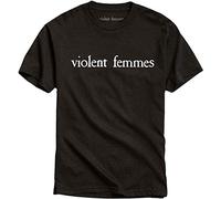 Violent Femmes - T-Shirt # M Unisex Black # White Vintage Logo