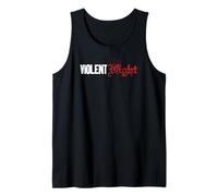 Violent Night Movie Logo and Santa Hammer Front & Back Débardeur
