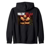 Violent Night Movie Logo and Santa Hammer Sweat à Capuche