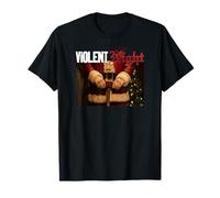 Violent Night Movie Logo and Santa Hammer T-Shirt