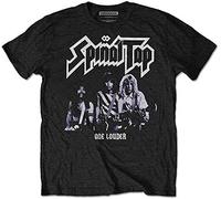 violent Studio Canal Spinal Tap One Louder Work T Shirts for Men-Black T-Shirts à Manches Courtes(X-Large)