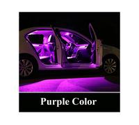 (violet-A6 S6 C6 Avant-13 pièces) Kit d'éclairage LED intérieur Zoomsee Canbus pour voiture Audi
