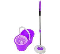 Violet Balai-Serpillère Mop 360° tournant