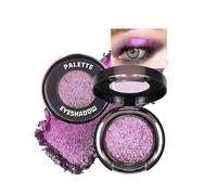 Violet Chameleon Fard a Paupiere Paillette, Fard a Paupiere Crème Scintillant Holographique, Longue Durée Waterproof, Métallique Fards à Paupières, Glitter Eyeshadow Highlighter, Maquillage Femme-04
