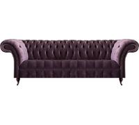 Violet Chesterfield Salon quatre places Designer Canapé rembourré Meubles nobles