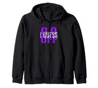 Violet Don't Let Me Stop You... Purple Graphic Sweat à Capuche