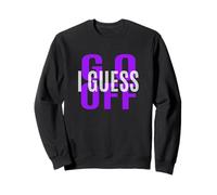 Violet Don't Let Me Stop You... Purple Graphic Sweatshirt