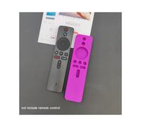 (VIOLET FONCÉ) Coque de protection en silicone tendance pour télécommande Xiaomi Mi Box S/4x, souple