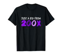 Violet Just A Kid From 200X Purple Graphic T-Shirt